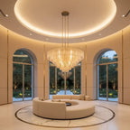 Sirena Glass Round Chandelier