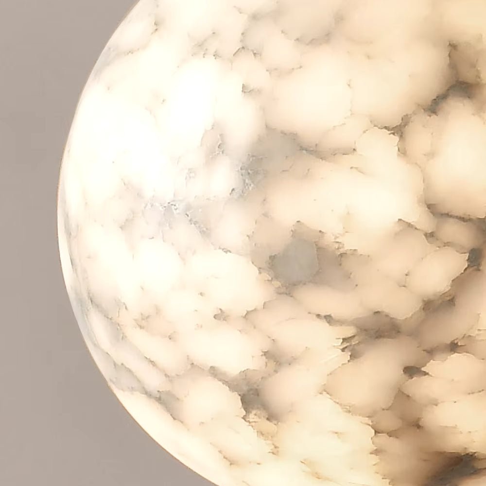 Solara Marble Orb Pendant - fovolighting