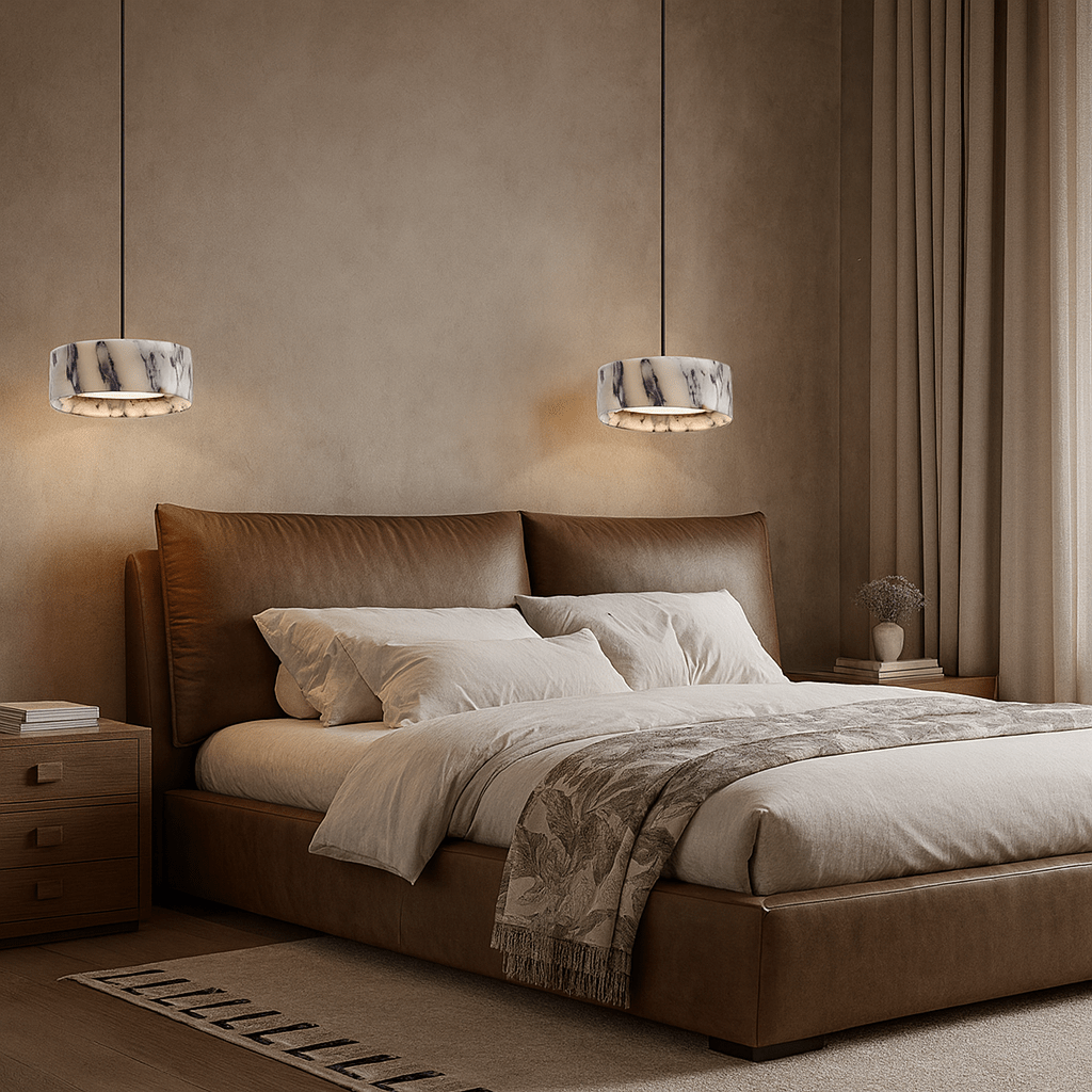 Solara Natural Stone Pendant - fovolighting