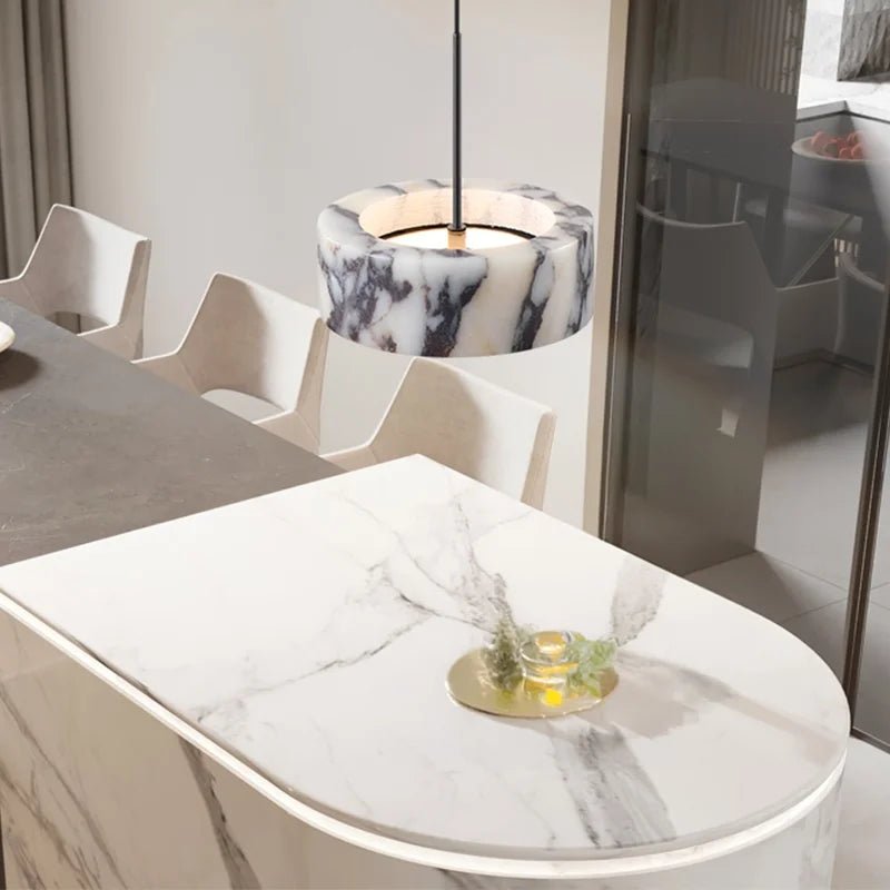 Solara Natural Stone Pendant - fovolighting
