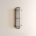 Solara Ribbed Glass Wall Sconce - fovolighting