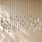 Soltairan Linear Chandelier - Raindrop Pendant Lighting