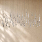 Soltairan Linear Chandelier - Raindrop Pendant Lighting