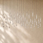 Soltairan Linear Chandelier - Raindrop Pendant Lighting