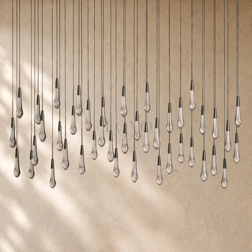 Soltairan Linear Chandelier - Raindrop Pendant Lighting