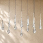 Soltairan Linear Chandelier - Raindrop Pendant Lighting