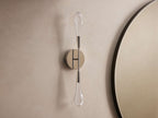 Soltaire Double Sconce - fovolighting