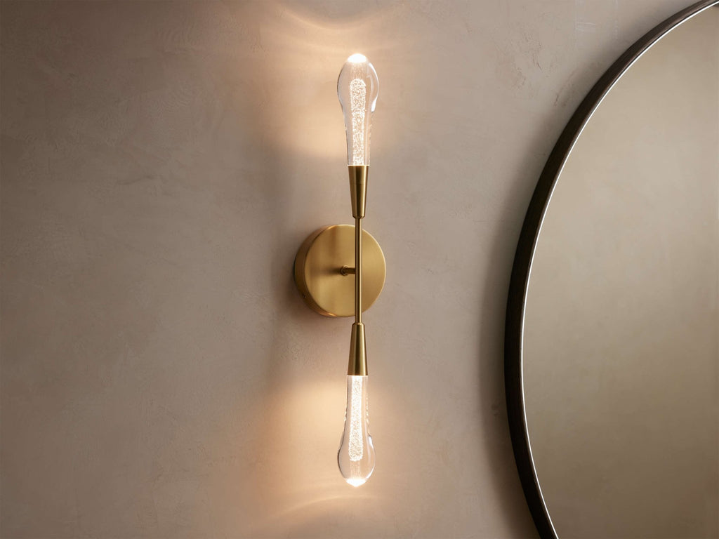 Soltaire Double Sconce - fovolighting