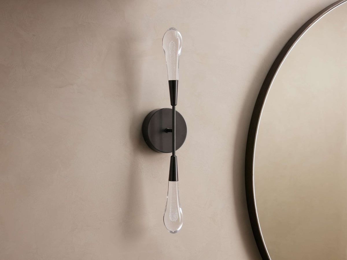 Soltaire Double Sconce - fovolighting