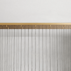 Soltaire Glass Linear Chandelier Lighting 37'' 50'' 70'' 87"W 120"W - fovolighting