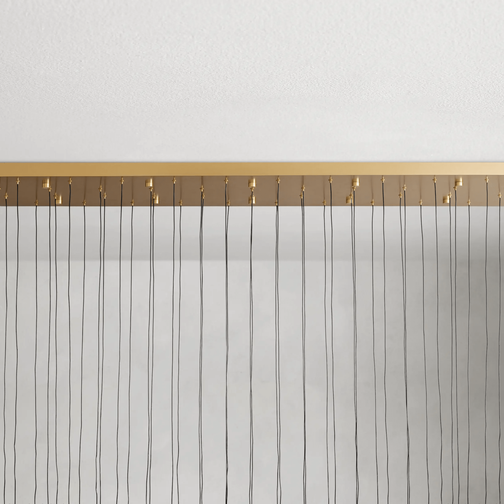 Soltaire Glass Linear Chandelier Lighting 37'' 50'' 70'' 87"W 120"W - fovolighting