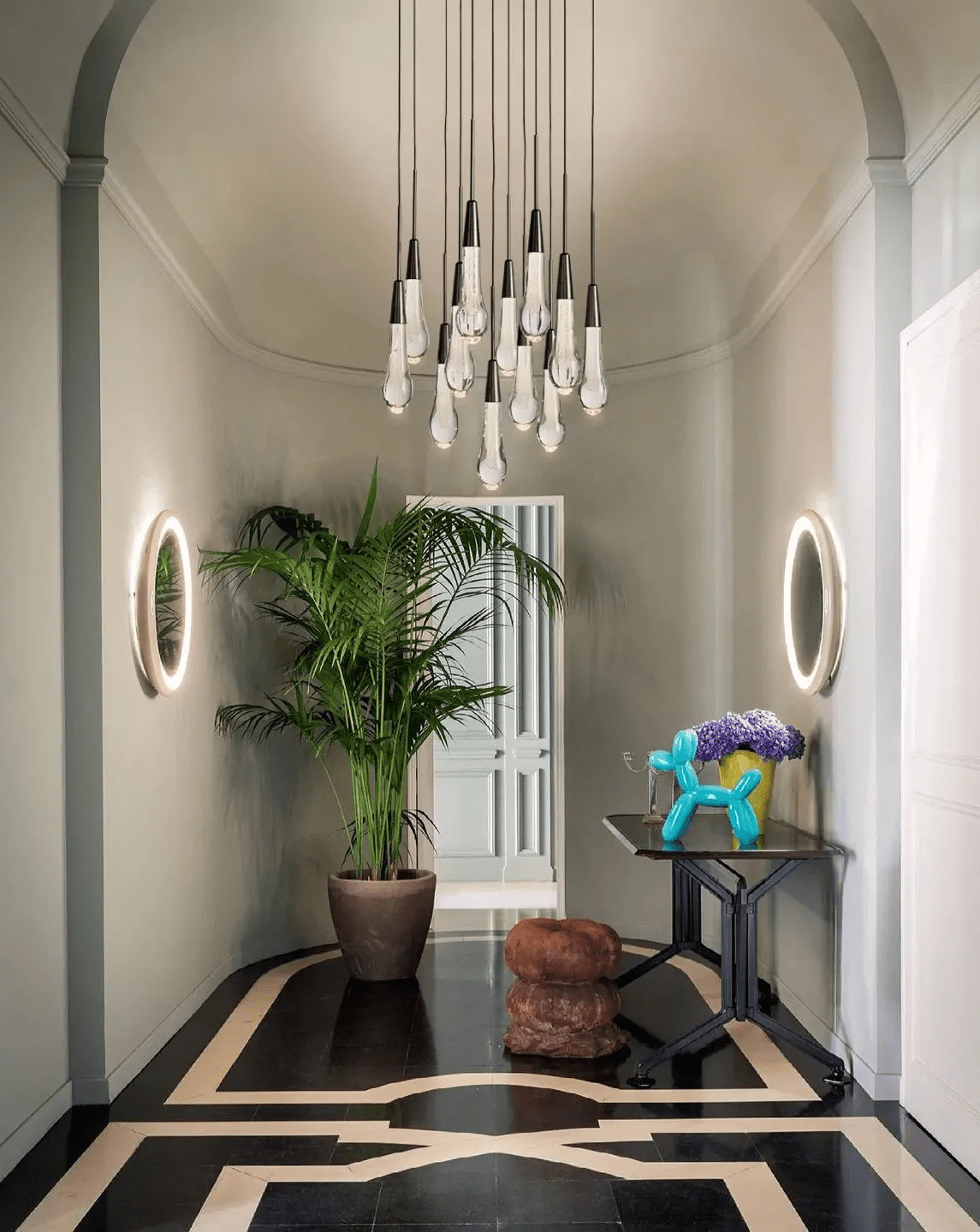 Soltaire Glass Linear Chandelier Lighting 37'' 50'' 70'' 87"W 120"W - fovolighting