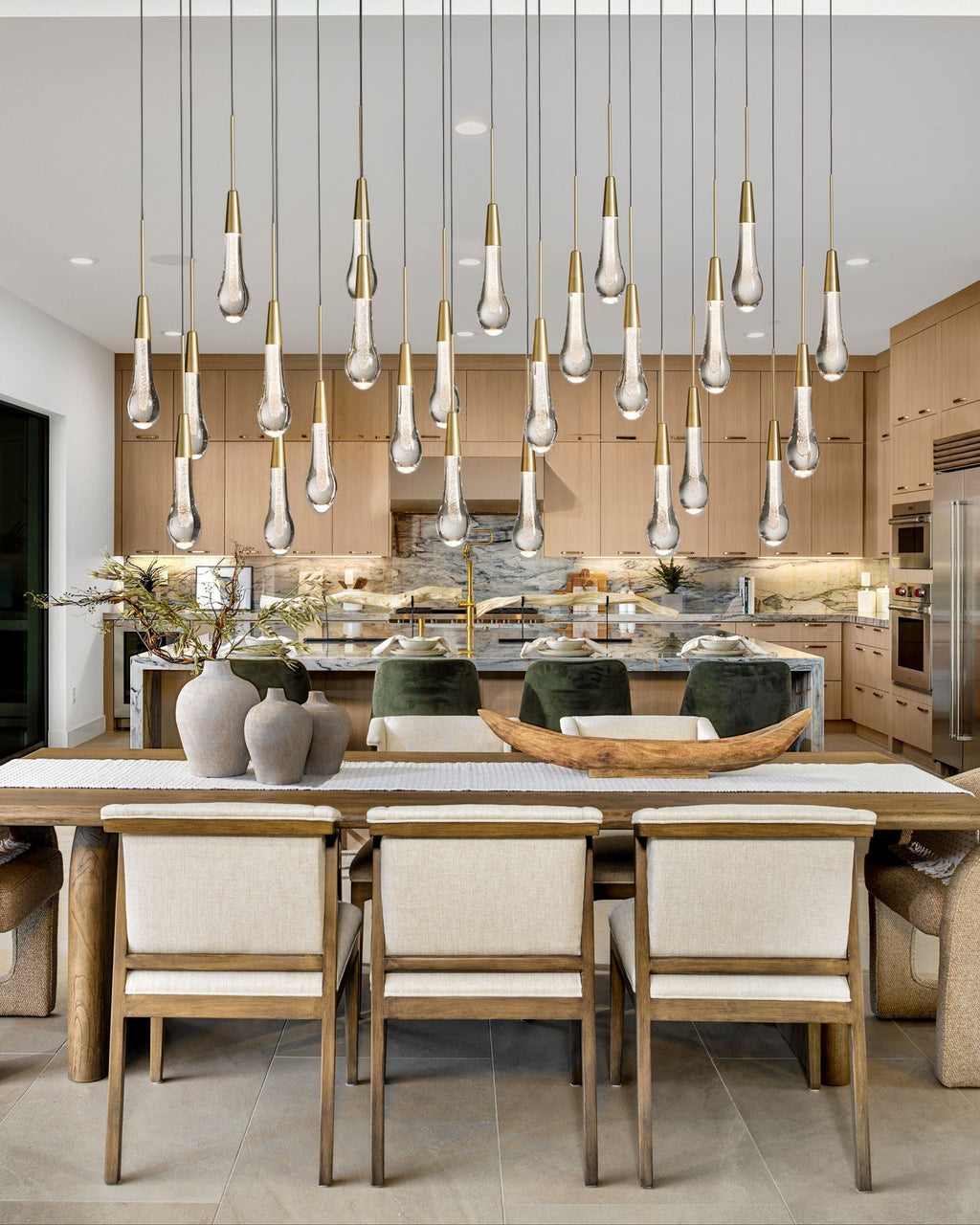 Soltaire Linear Chandelier - fovolighting