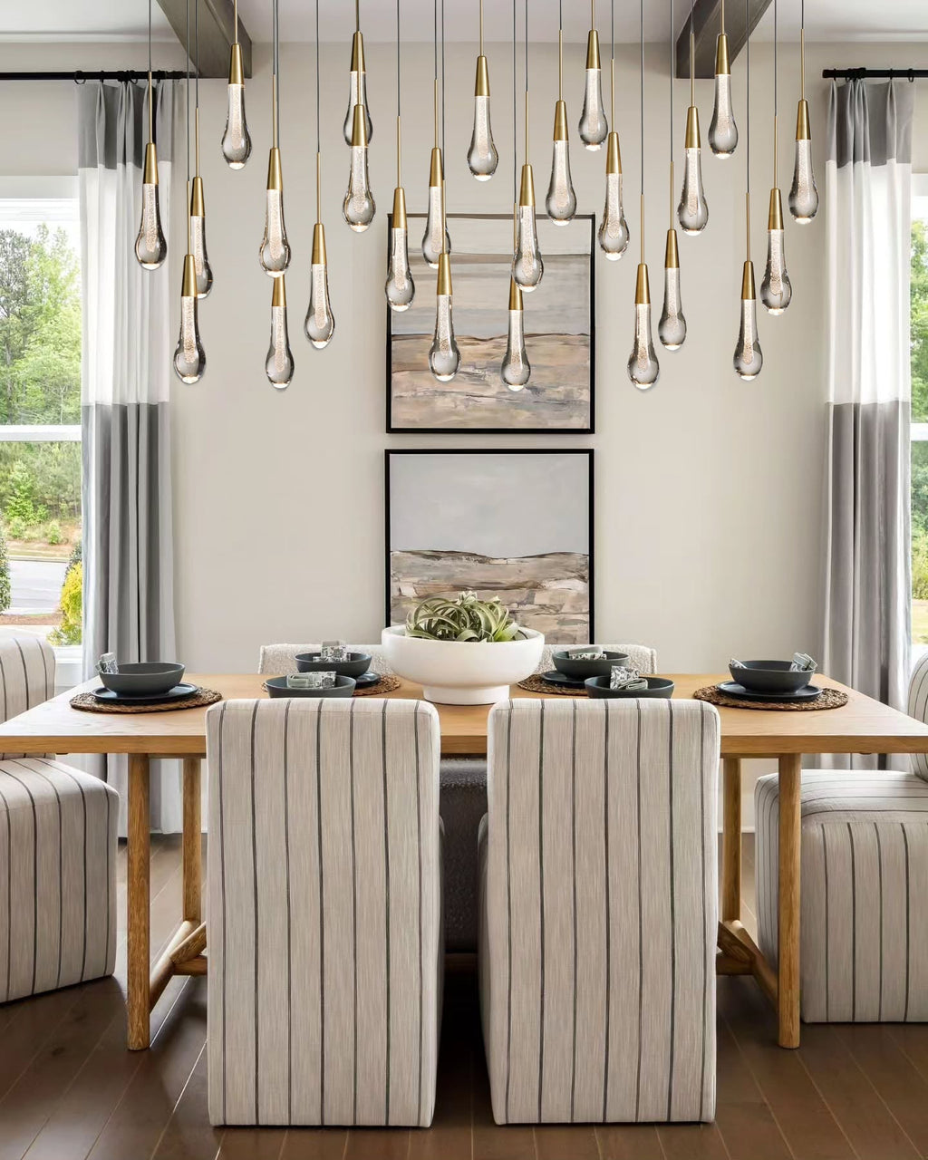 Soltaire Linear Chandelier - fovolighting