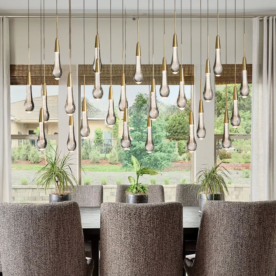 Soltaire Linear Chandelier - fovolighting