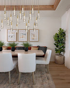 Soltaire Linear Chandelier - fovolighting