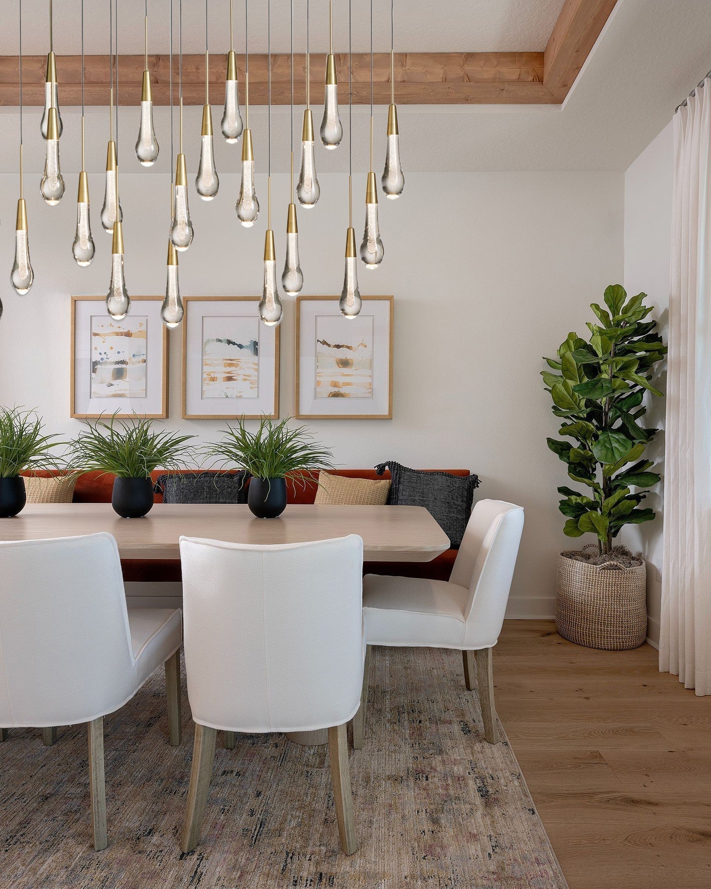 Soltaire Linear Chandelier - fovolighting