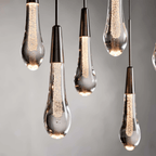 Soltaire Linear Modern Chandelier 37"W - fovolighting