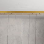 Soltaire Linear Modern Chandelier 37"W - fovolighting