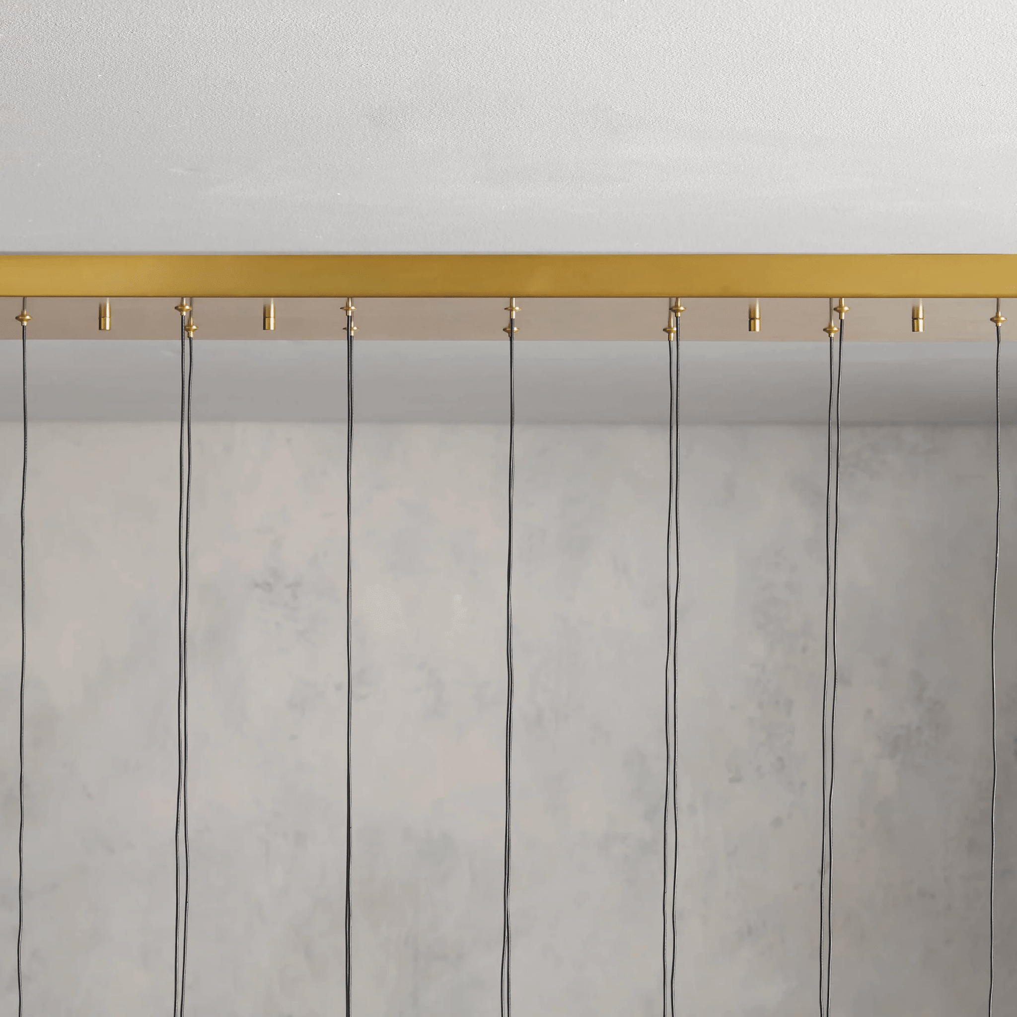 Soltaire Linear Modern Chandelier 37"W - fovolighting
