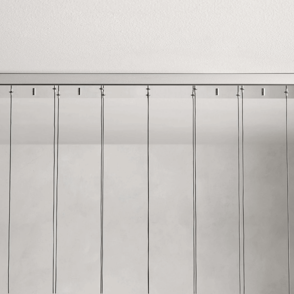 Soltaire Linear Modern Chandelier 37"W - fovolighting
