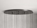 Soltaire Modern 17'' 24'' 36'' 58'' Round Chandelier Lighting - fovolighting