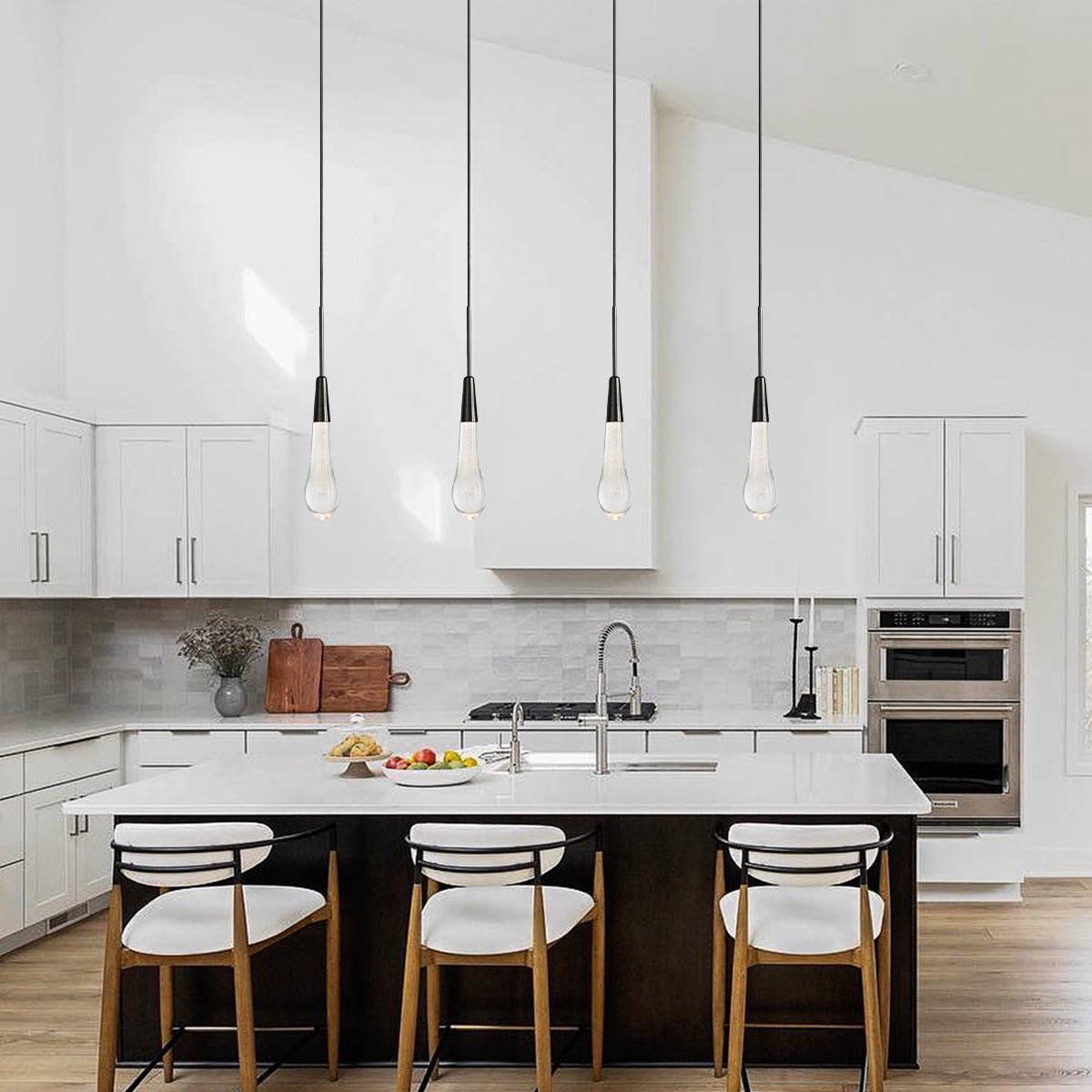 Soltaire Modern Pendant 13"H - fovolighting