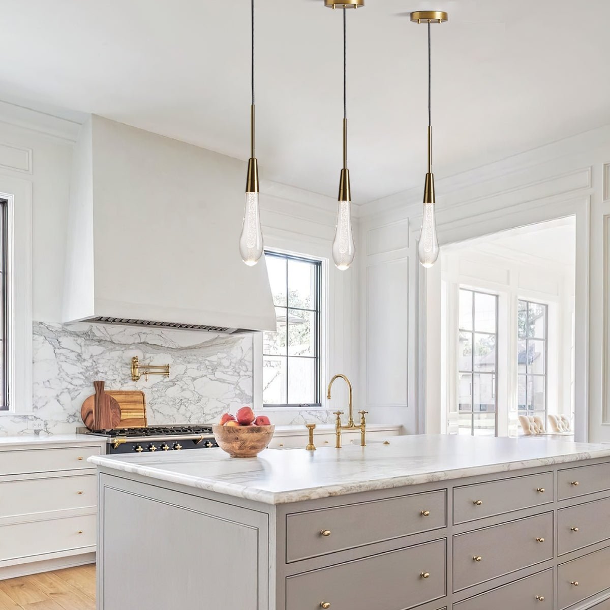 Soltaire Modern Pendant 13"H - fovolighting