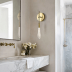 Soltaire Modern Wall Sconce 5"W - fovolighting