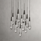 Soltaire Round Chandelier 17" 24" 36“ 58“ - fovolighting
