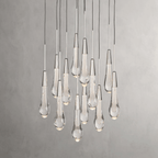 Soltaire Round Chandelier 17" 24" 36“ 58“ - fovolighting