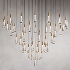 Soltaire Round Chandelier 17" 24" 36“ 58“ - fovolighting