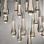 Soltaire Round Chandelier 17" 24" 36“ 58“ - fovolighting