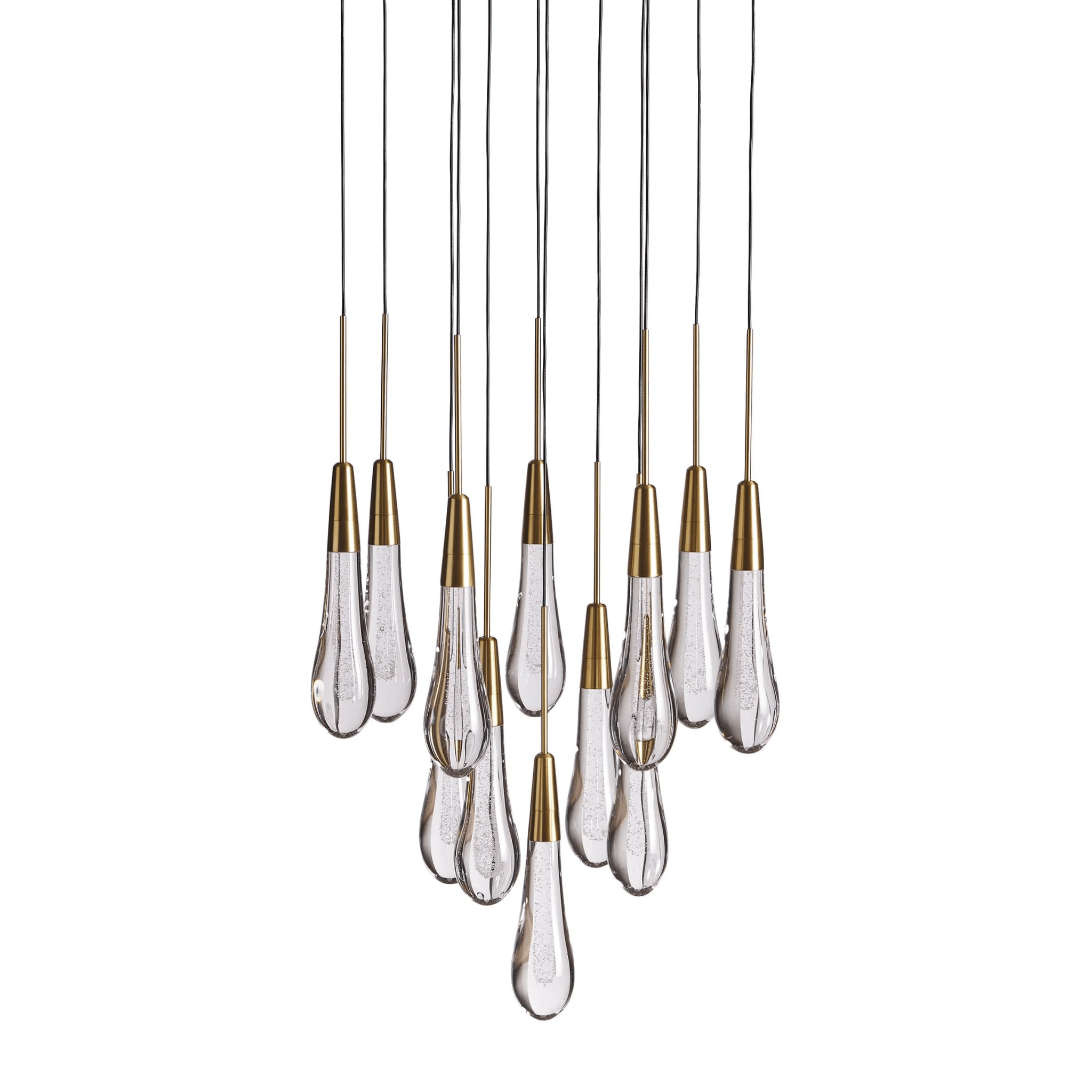 Soltaire Round Chandelier 17" 24" 36“ 58“ - fovolighting