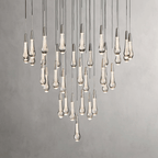 Soltaire Round Chandelier 17" 24" 36“ 58“ - fovolighting