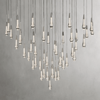 Soltaire Round Chandelier 17" 24" 36“ 58“ - fovolighting