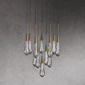 Soltaire Round Chandelier 17" 24" 36“ 58“ - fovolighting