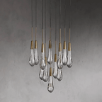 Soltaire Round Chandelier 17" 24" 36“ 58“ - fovolighting
