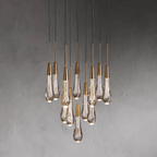 Soltaire Round Chandelier 17" 24" 36“ 58“ - fovolighting
