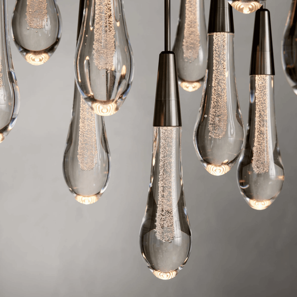 Soltaire Round Chandelier 17" 24" 36“ 58“ - fovolighting