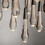 Soltaire Round Chandelier 17" 24" 36“ 58“ - fovolighting