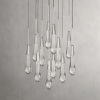 Soltaire Round Chandelier 17" 24" 36“ 58“ - fovolighting