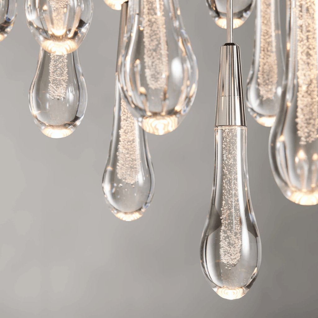 Soltaire Round Chandelier 17" 24" 36“ 58“ - fovolighting