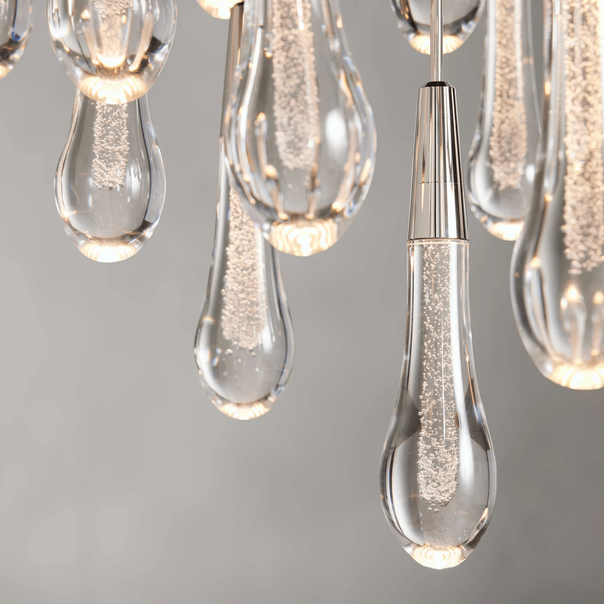 Soltaire Round Chandelier 17" 24" 36“ 58“ - fovolighting