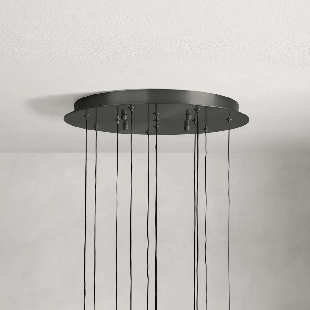 Soltaire Round Chandelier 17" 24" 36“ 58“ - fovolighting