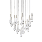 Soltaire Round Chandelier 17" 24" 36“ 58“ - fovolighting