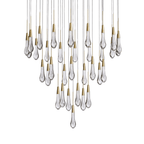 Soltaire Round Chandelier 17" 24" 36“ 58“ - fovolighting