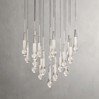 Soltaire Round Chandelier 17" 24" 36“ 58“ - fovolighting