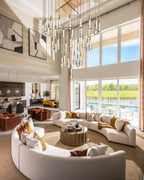 Soltaire Round Chandelier - fovolighting