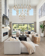 Soltaire Round Chandelier - fovolighting